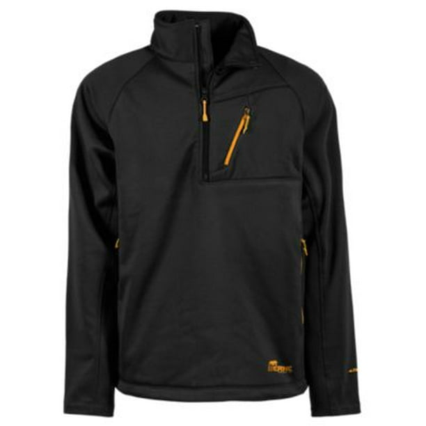Berne SFP04 Mens Performance Half-Zip Crew Sweater Berne SFP04 Mens Performance Half-Zip Crew Sweater